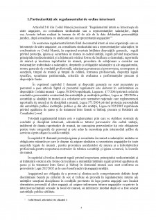 Particularități ale regulamentului de ordine internă și contractul colectiv de munca - Pagina 3
