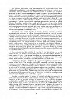 Particularități ale regulamentului de ordine internă și contractul colectiv de munca - Pagina 4