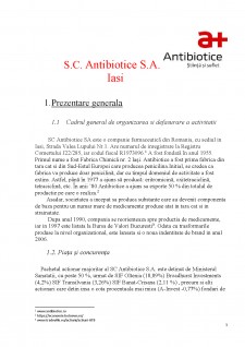 Analiza surselor de finanțare ale SC Antibiotice SA - Pagina 3