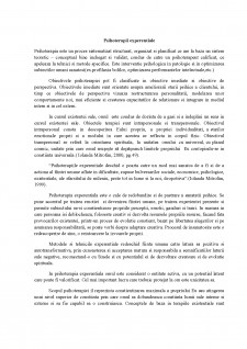 Psihoterapii experentiale - Pagina 1