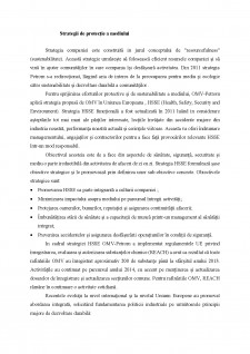 Compania OMV Petrom - Strategii și politici economice de protecția mediului - Pagina 5