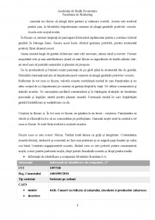 Analiza comunicării de marketing a companiei Mondelez România SA - Pagina 3