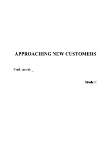 Approaching new customers - Pagina 1