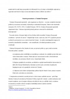 Obiectivele Uniunii Europene - Pagina 3