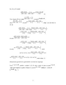 Aplicații ale Generalizării Teoremei lui Lagrange - Pagina 2