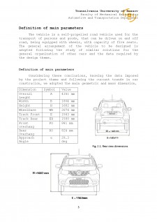 Dynamics of an Off-Road Vehicle equipped with a 87kw at 4250rpm compression ignition engine - Pagina 5