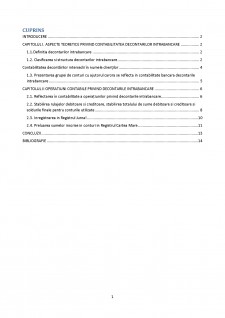 Aspecte teoretice și practice privind contabilitatea decontărilor intrabancare - Pagina 2