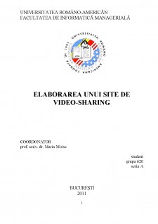 Elaborarea unui site de video-sharing - Pagina 2