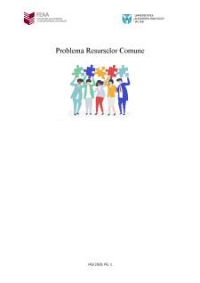Problema resurselor comune - Pagina 1