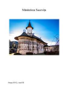 Mănăstirea Sucevița - Pagina 1