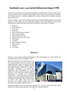 Instituțiile bancare din România care au falimentat după 1990 - Pagina 4