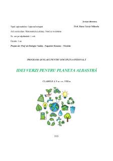 Idei verzi pentru planeta albastră - Pagina 1