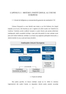 Instituții ale Uniunii Europene -  atribuții financiare și modul de înfăptuire a acestora - Pagina 3