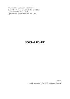 Socializare - Pagina 1