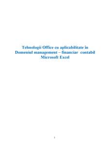 Tehnologia Aplicațiilor Office - Pagina 3