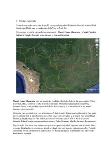 Profilul geografic regional între orașele La Paz(V) si Brasillia(NE) - Pagina 2