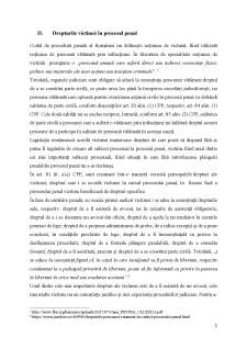 Relația dintre drepturile victimei și cele ale infractorului în cadrul procesului penal - Pagina 4