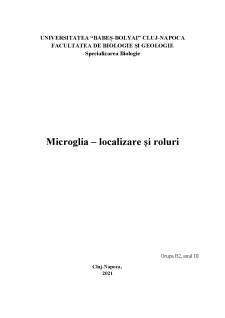 Microglia - localizare și roluri - Pagina 1