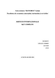 Servicii internaționale S&T Company - Pagina 1