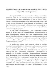 Politica monetară a Băncii Centrale Europene în contextul crizei COVID-19 - Pagina 4
