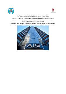 AIG - Analiza produselor interne derivate - Pagina 1