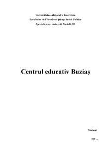 Centrul educativ Buziaș - Pagina 1
