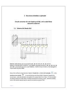 Circuit convertor de cod simplu pe 8 biți - Pagina 4