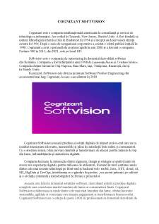 Proiect marketing firmă IT Cognizant SoftVision - Pagina 1