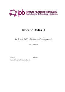 E-R Restaurante Management - Pagina 1