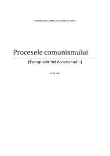 Procesele comunismului - Pagina 1