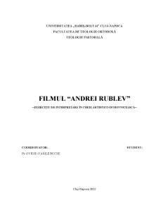 Filmul Andrei Rublev - Pagina 1