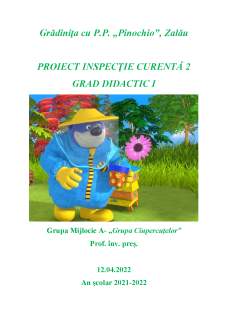 Proiect didactic integrat - Pagina 1