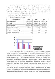 Analiza indicatorilor economico-financiari la OMV Petrom, București, 2018 - 2020 - Pagina 5