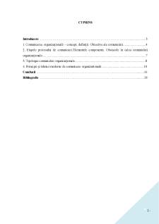 Metode și tehnici de perfecționare și dezvoltare a comunicării organizaționale - Pagina 1
