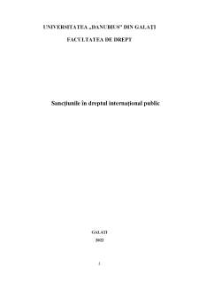 Sancțiunile în dreptul internațional public - Pagina 2
