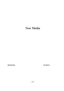 New Media - Pagina 1
