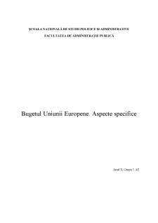 Bugetul Uniunii Europene - Pagina 1