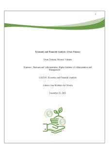 Green Finance - Pagina 1
