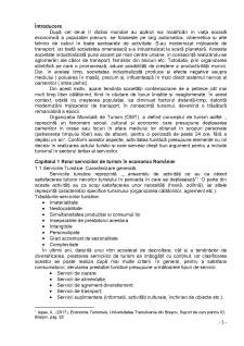 Analiza serviciilor de turism pe piața românească - Pagina 3