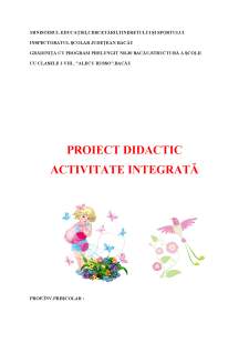 Activitate integrată - Pagina 1