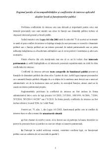 Regimul juridic al incompatibilităților și conflictelor de interese aplicabil aleșilor locali și funcționarilor publici - Pagina 2