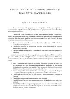 Criterii de convergență nominală și reală pentru adaptarea Euro și îndeplinirea lor de către România - Pagina 4