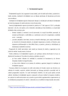 Programele de studii universitare prevăzute de legea educației naționale nr. 1 pe 2011 - Pagina 2