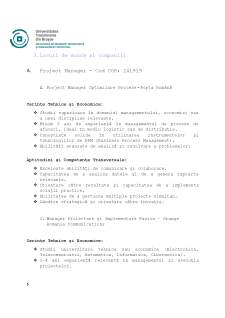 Locuri de muncă în domeniul programului de studiu în România - Pagina 5
