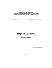 Îndrumar laborator mașini electrice - Pagina 3