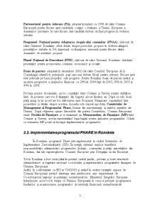 Participarea României la programele comunitare înainte și după aderare la Uniunea Europeană - Pagina 5