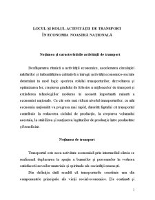 Dreptul Transporturilor - Pagina 1
