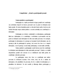 Complicitate - Formă a Participației Penale - Pagina 3
