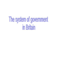 The System of Government în Britan - Pagina 1