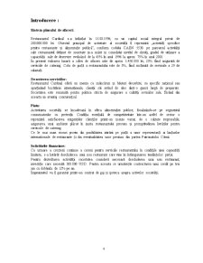 Plan de Afaceri - Restaurant Cardinal - Pagina 4